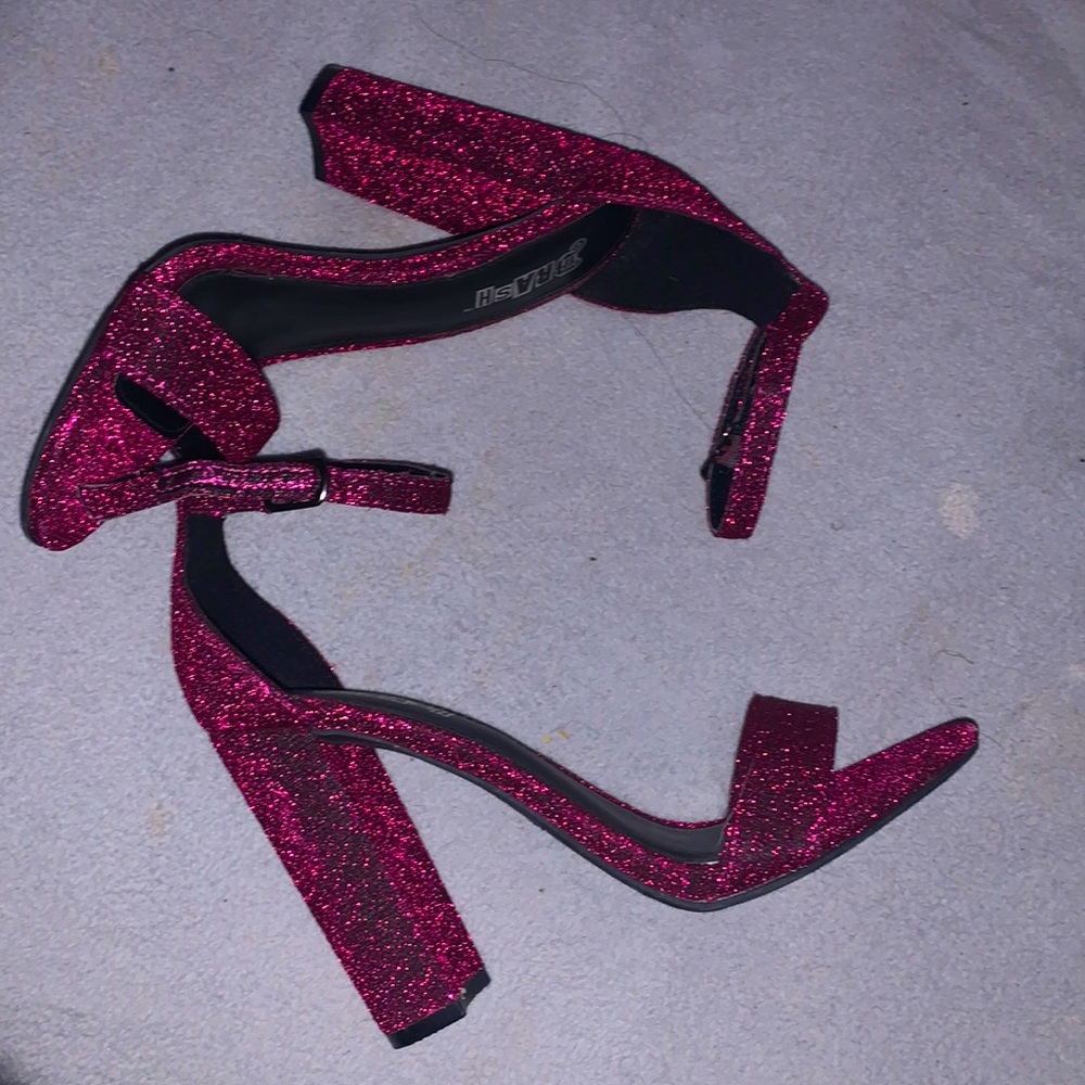 Brash Sparkly High Heels !!